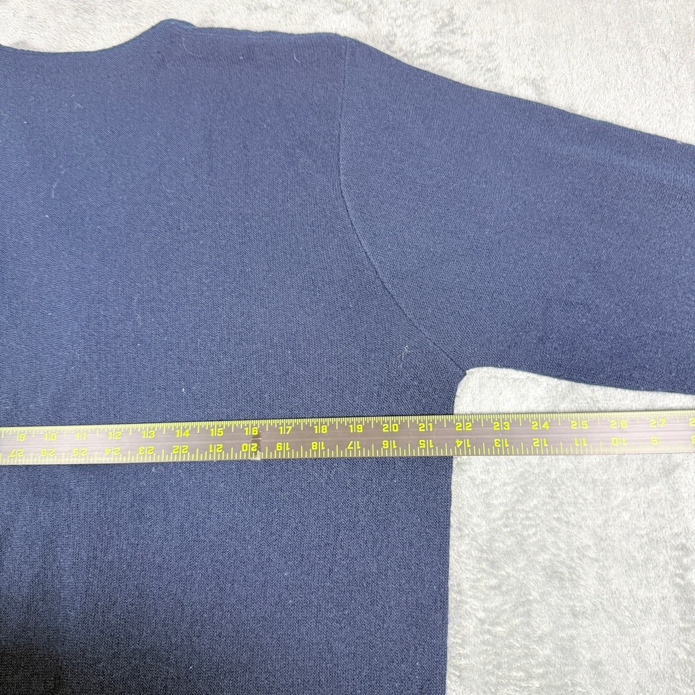 Vintage Izod Lacoste Mens M Cardigan Sweater Orlon Acrylic V-Neck USA Made - Picture 6 of 8